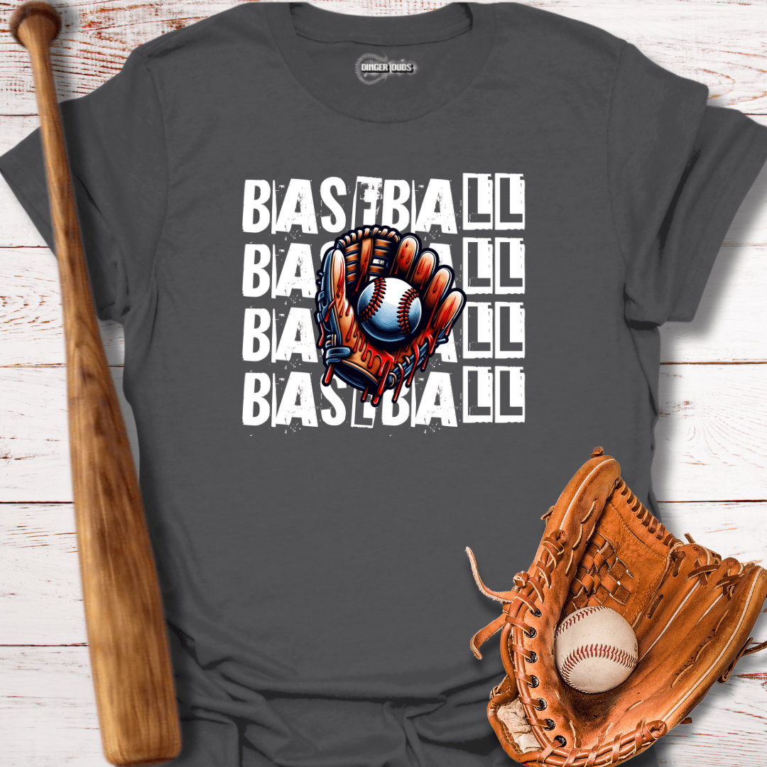 Baseball Glove Breakthrough T-Shirt