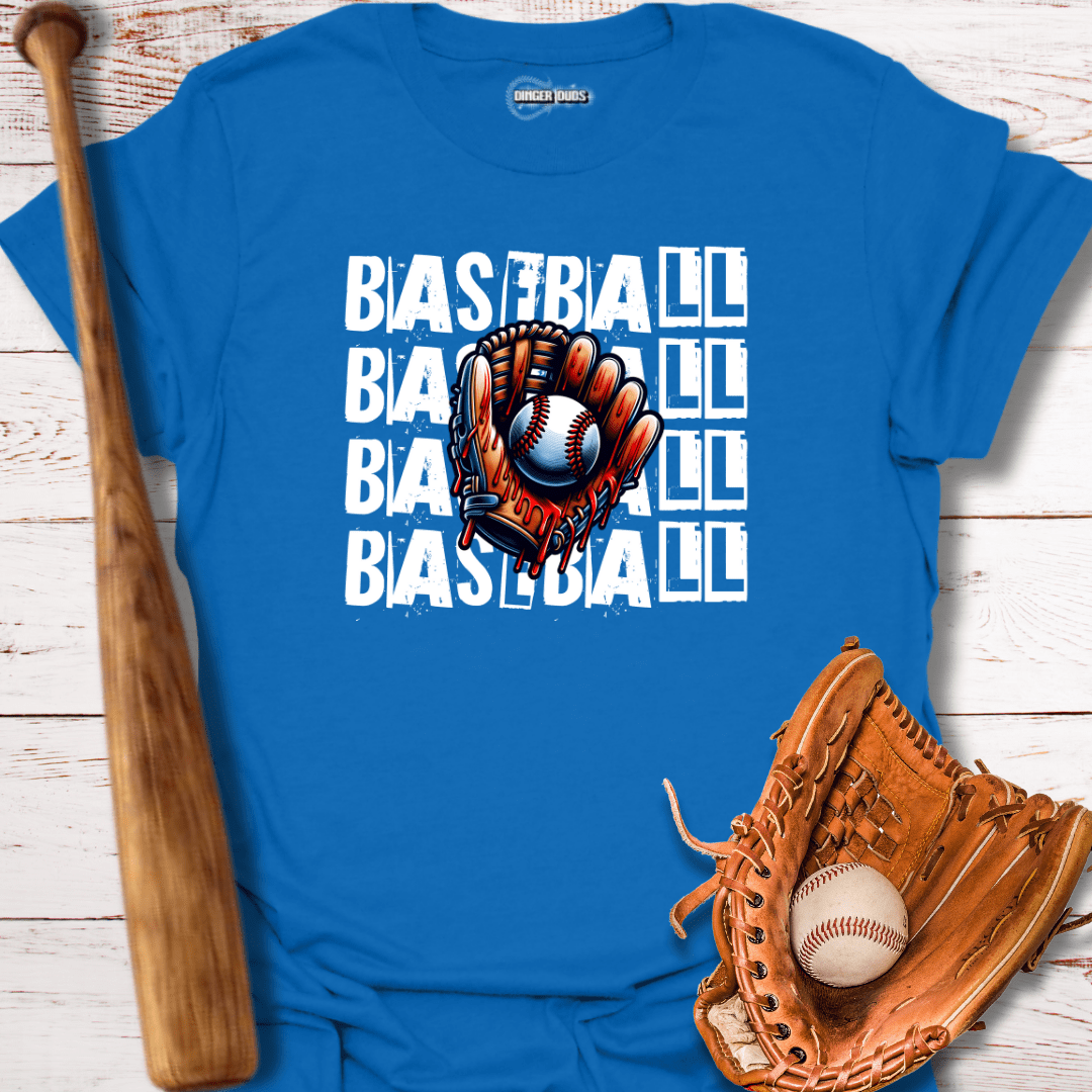 Baseball Glove Breakthrough T-Shirt