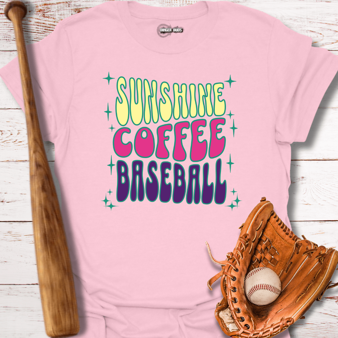 Sunshine Coffee Baseball T-Shirt