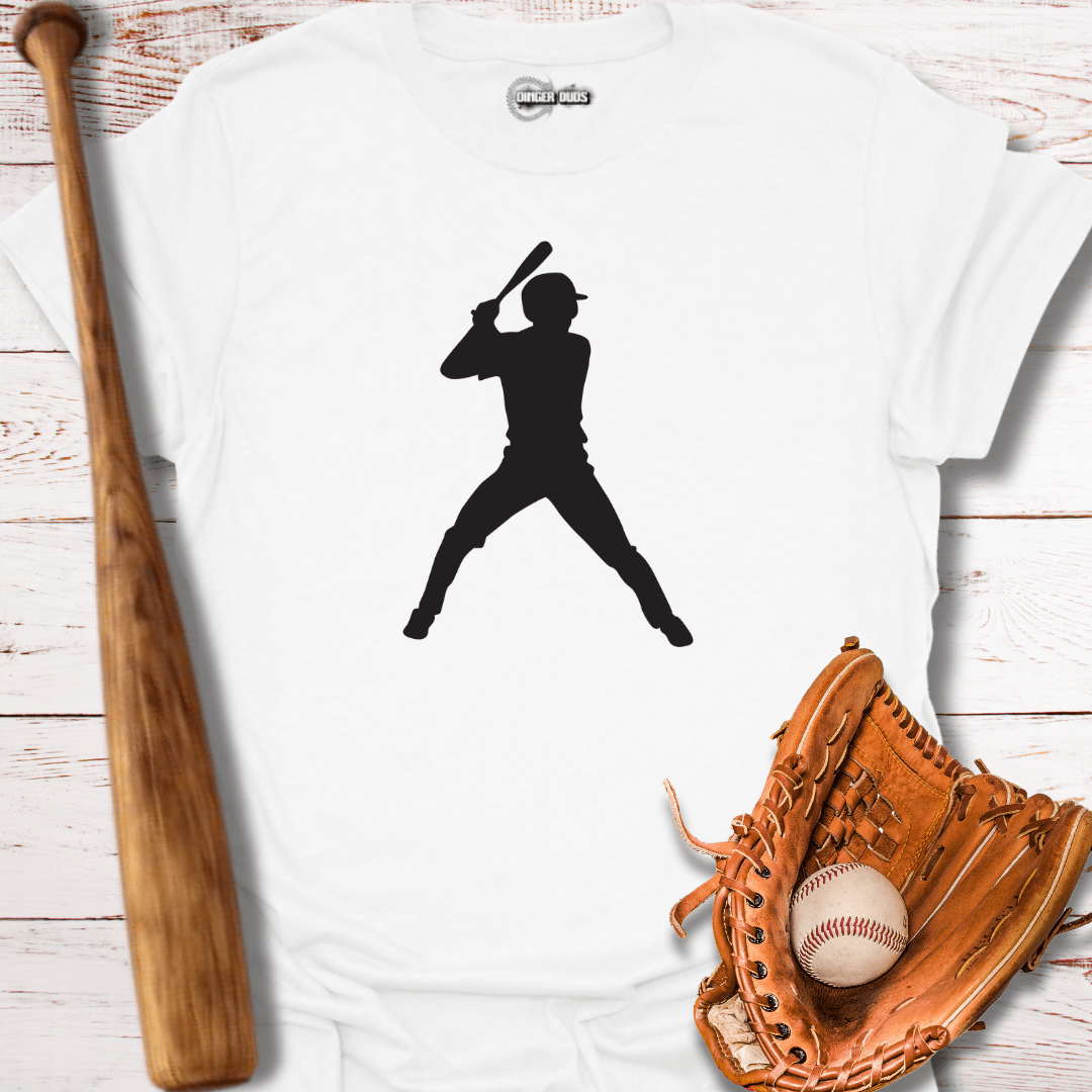 Up to Bat Silhouette T-Shirt