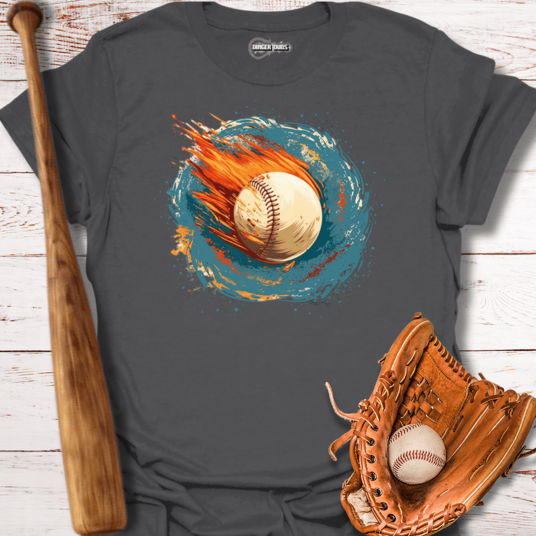 Flaming Ball T-Shirt