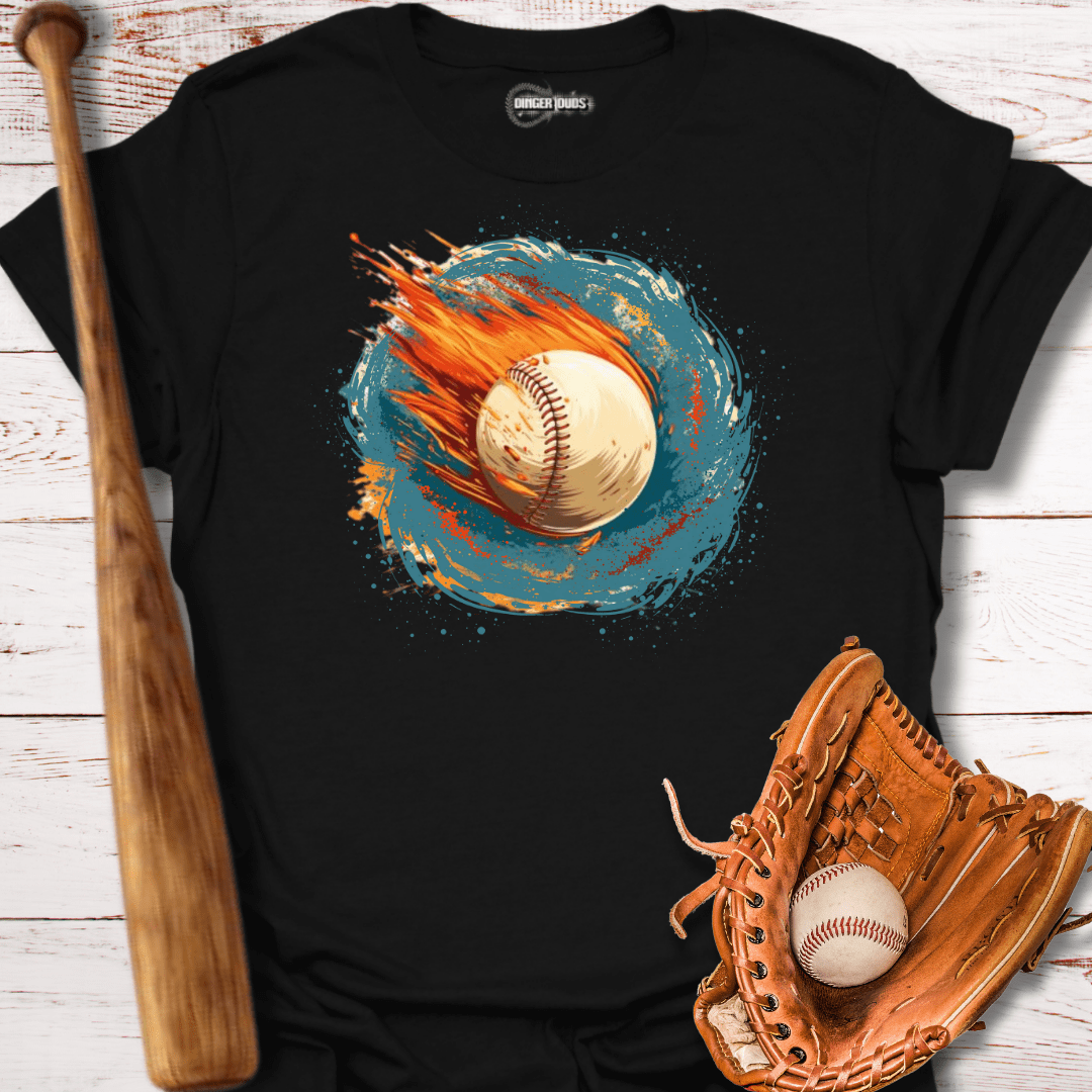Flaming Ball T-Shirt