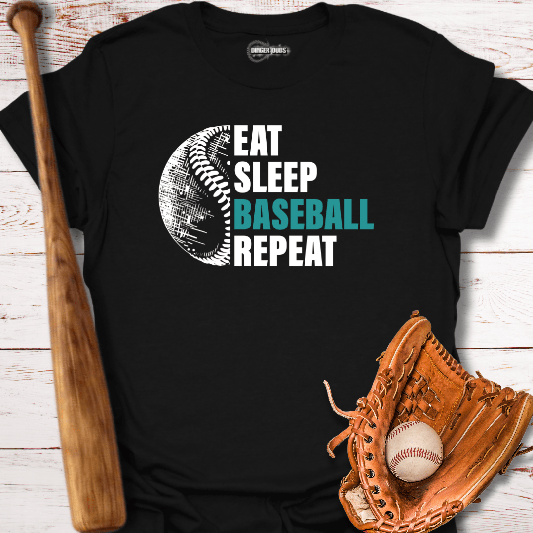Eat Sleep Baseball T-Shirt