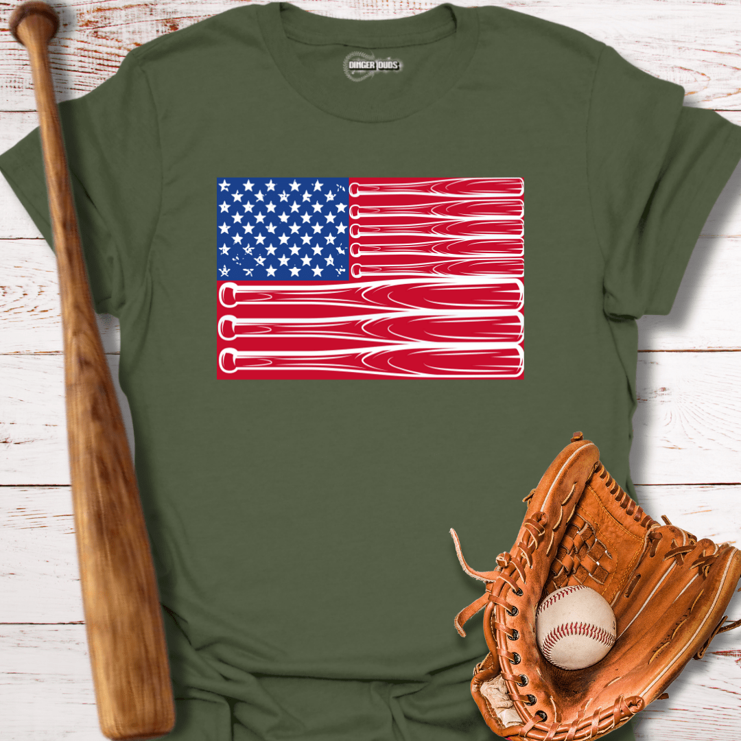 Patriotic Bats T-Shirt