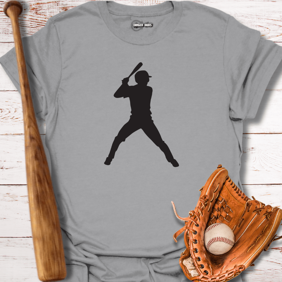 Up to Bat Silhouette T-Shirt