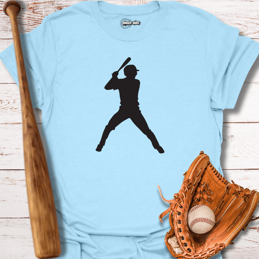 Up to Bat Silhouette T-Shirt