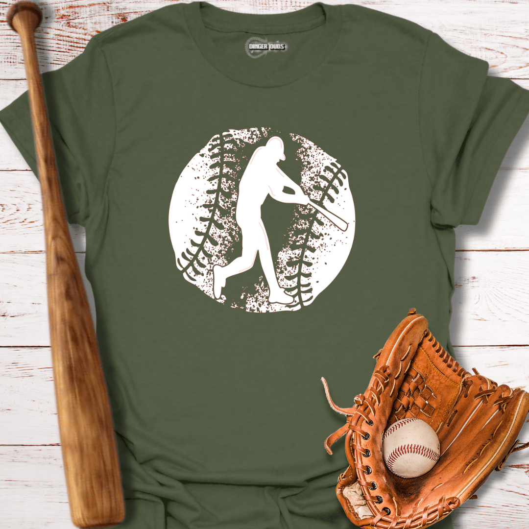 Distressed Ball and Player T-Shirt