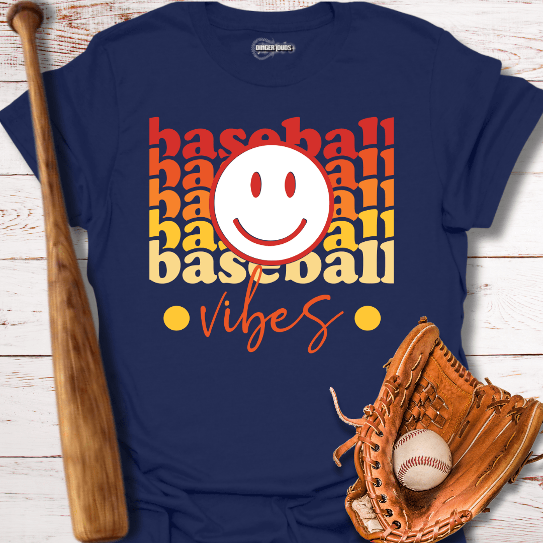Happy Baseball Vibes T-Shirt