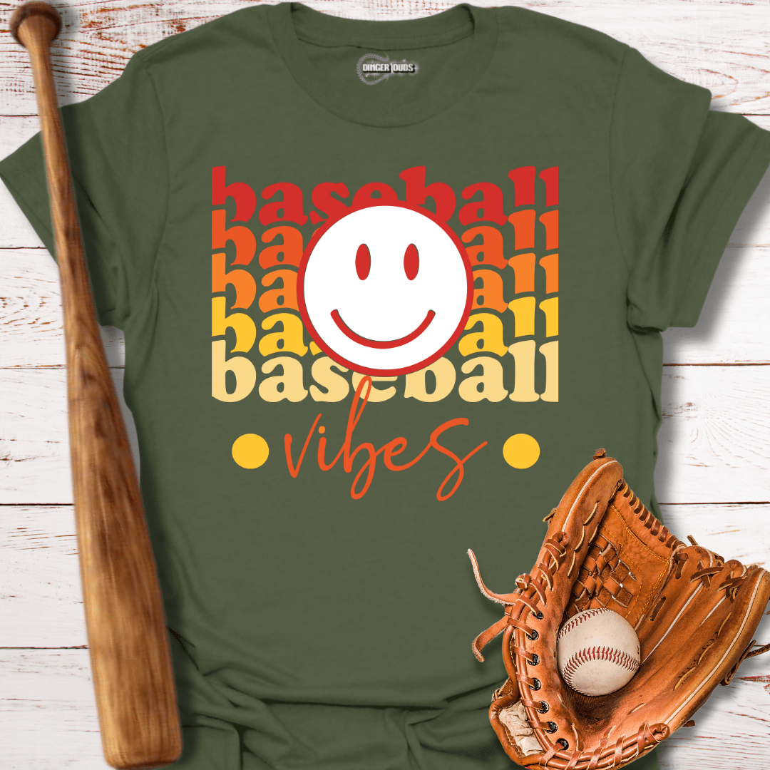 Happy Baseball Vibes T-Shirt