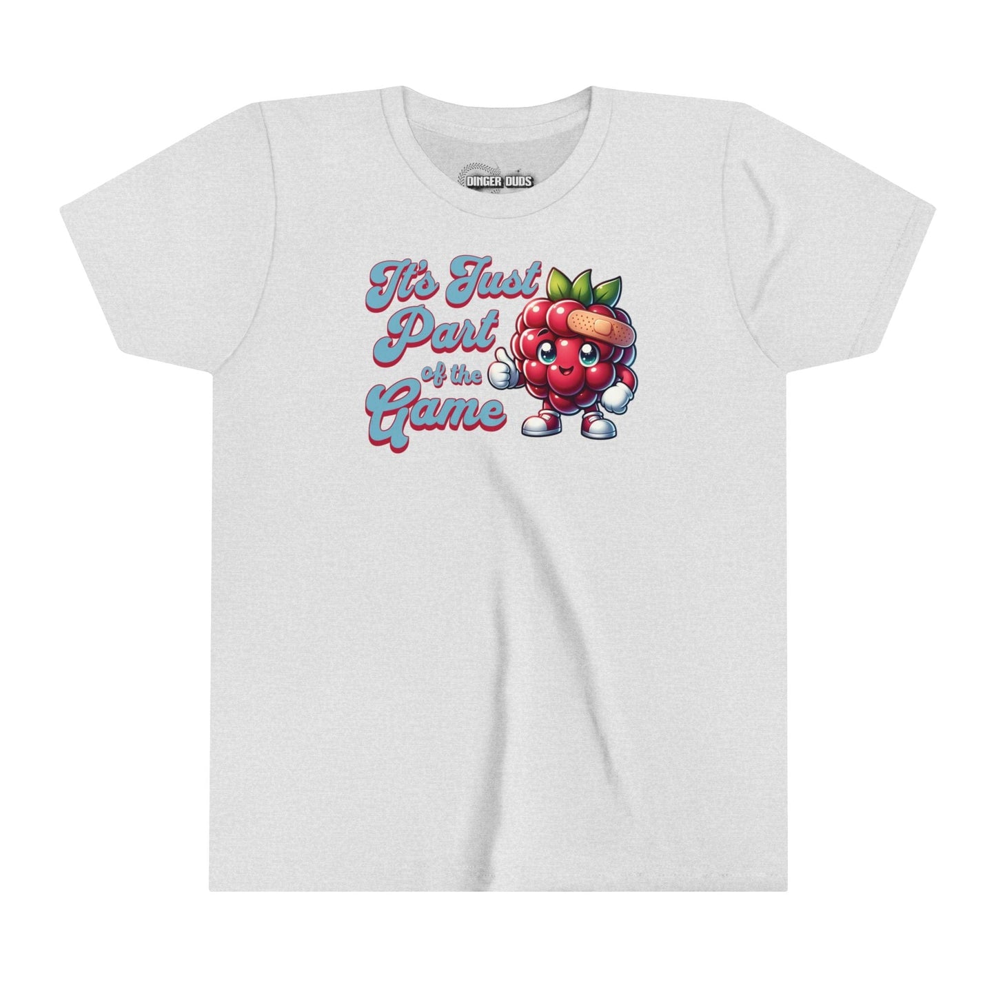 Raspberries are Part Of The Game Youth Softball T-Shirt
