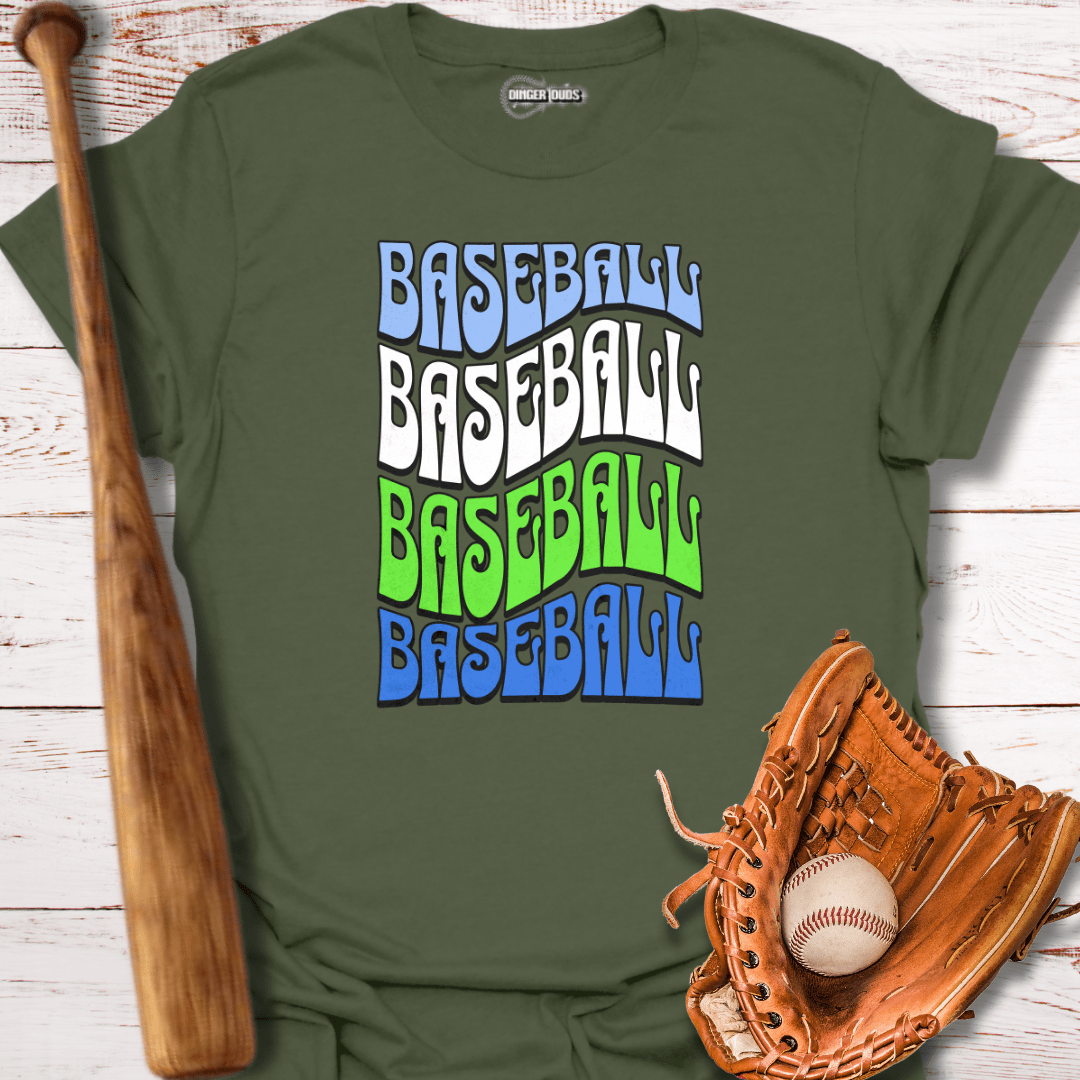 Baseball x4 T-Shirt