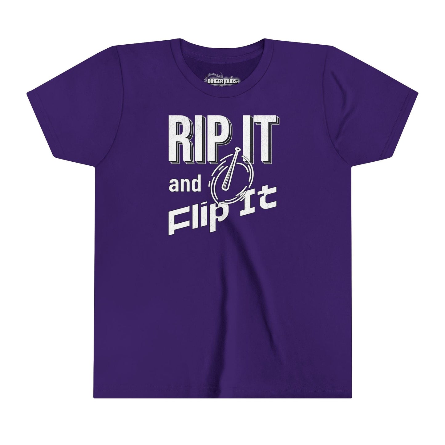 Rip it and Flip It Softball Youth T-Shirt
