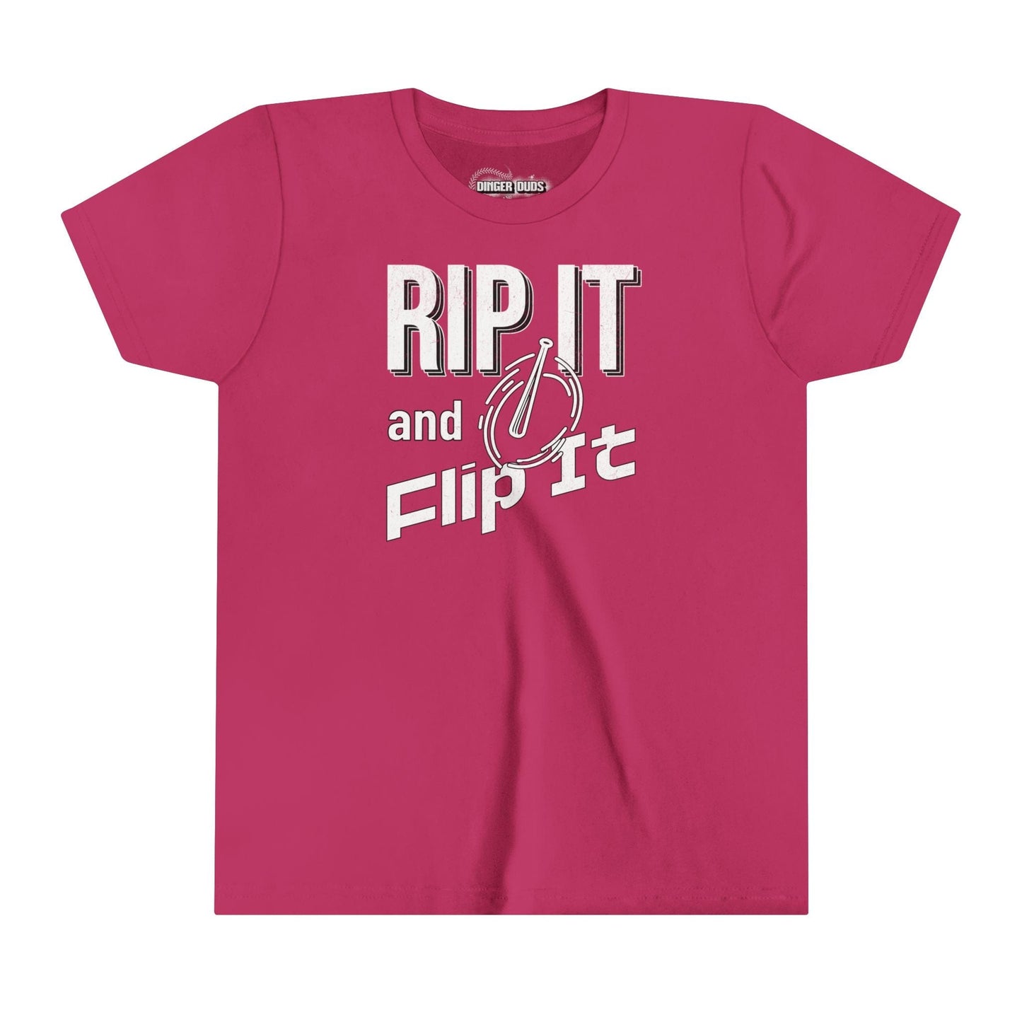Rip it and Flip It Softball Youth T-Shirt