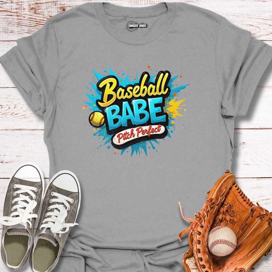 Baseball Babe - Pitch Perfect T-Shirt