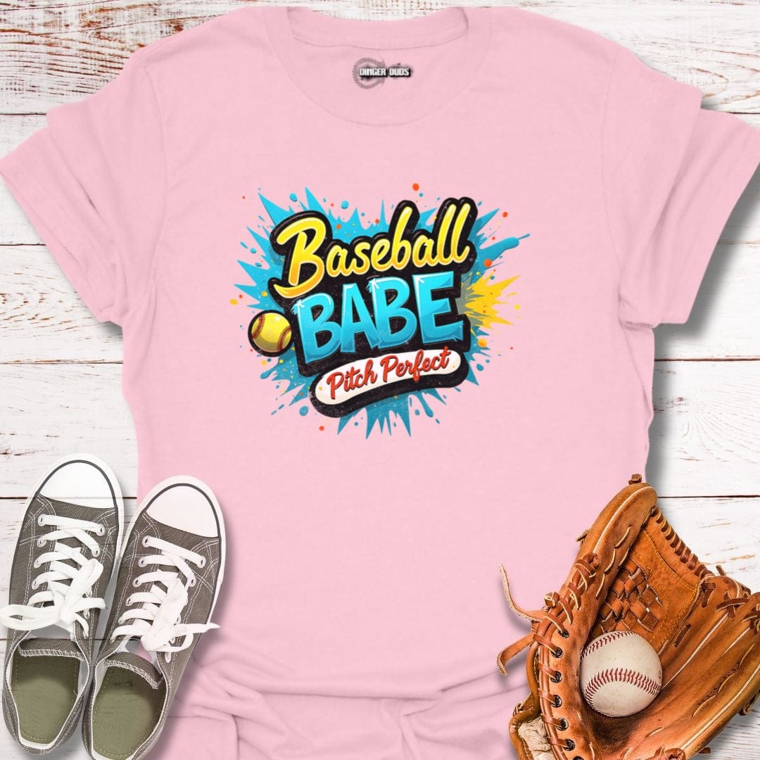Baseball Babe - Pitch Perfect T-Shirt