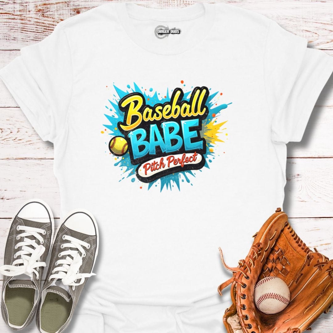 Baseball Babe - Pitch Perfect T-Shirt