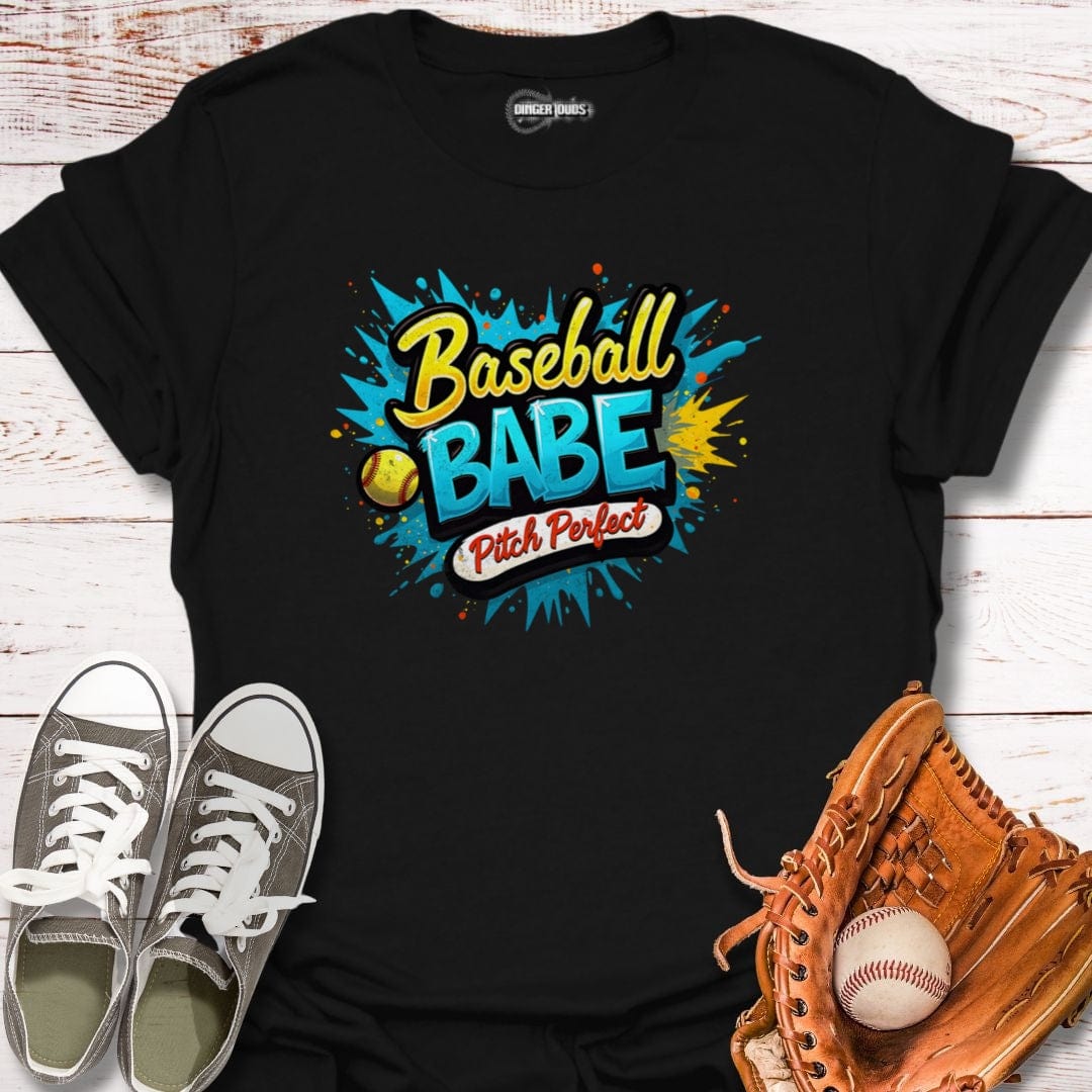Baseball Babe - Pitch Perfect T-Shirt