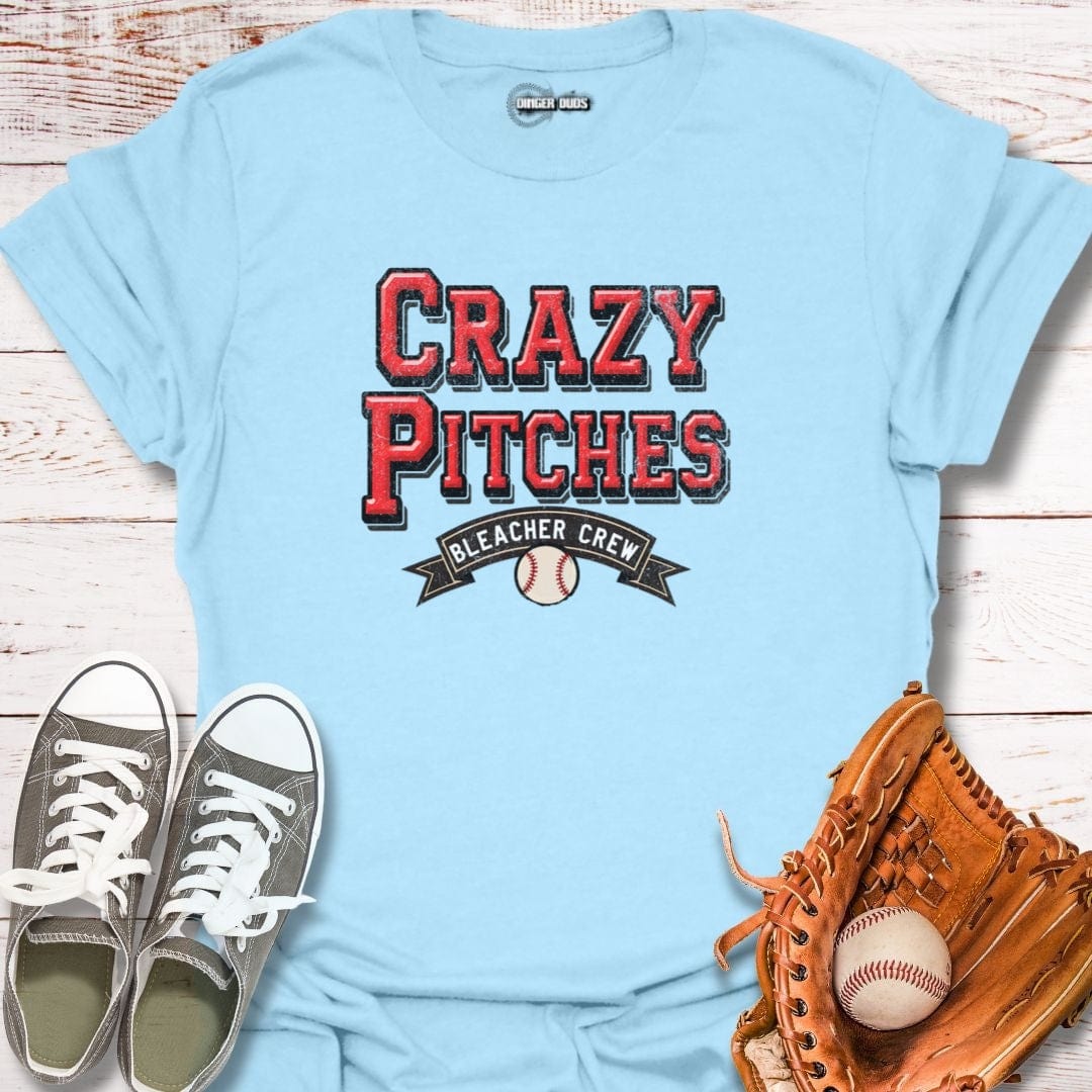 Crazy Pitches Bleacher Crew T-Shirt