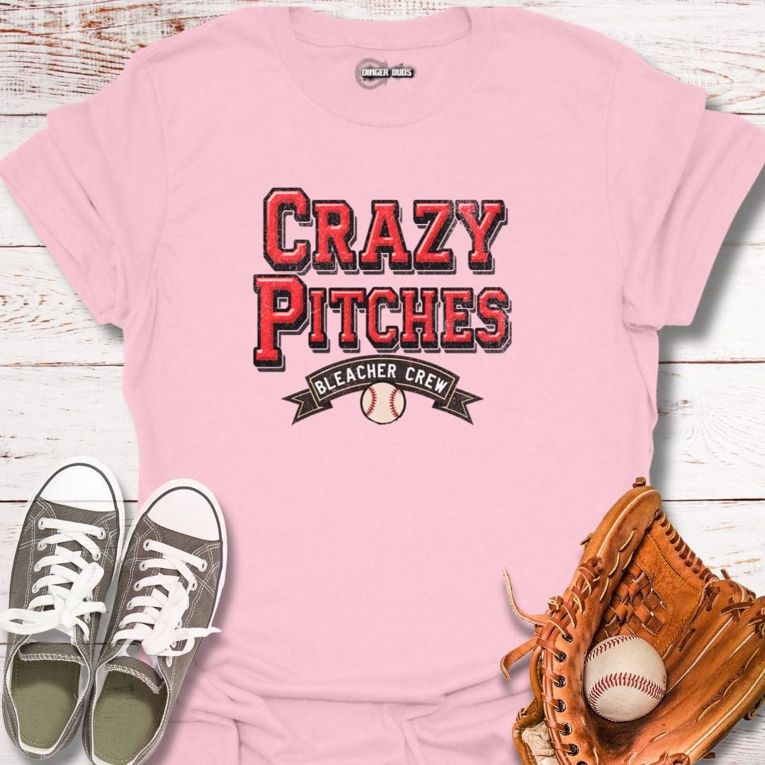 Crazy Pitches Bleacher Crew T-Shirt