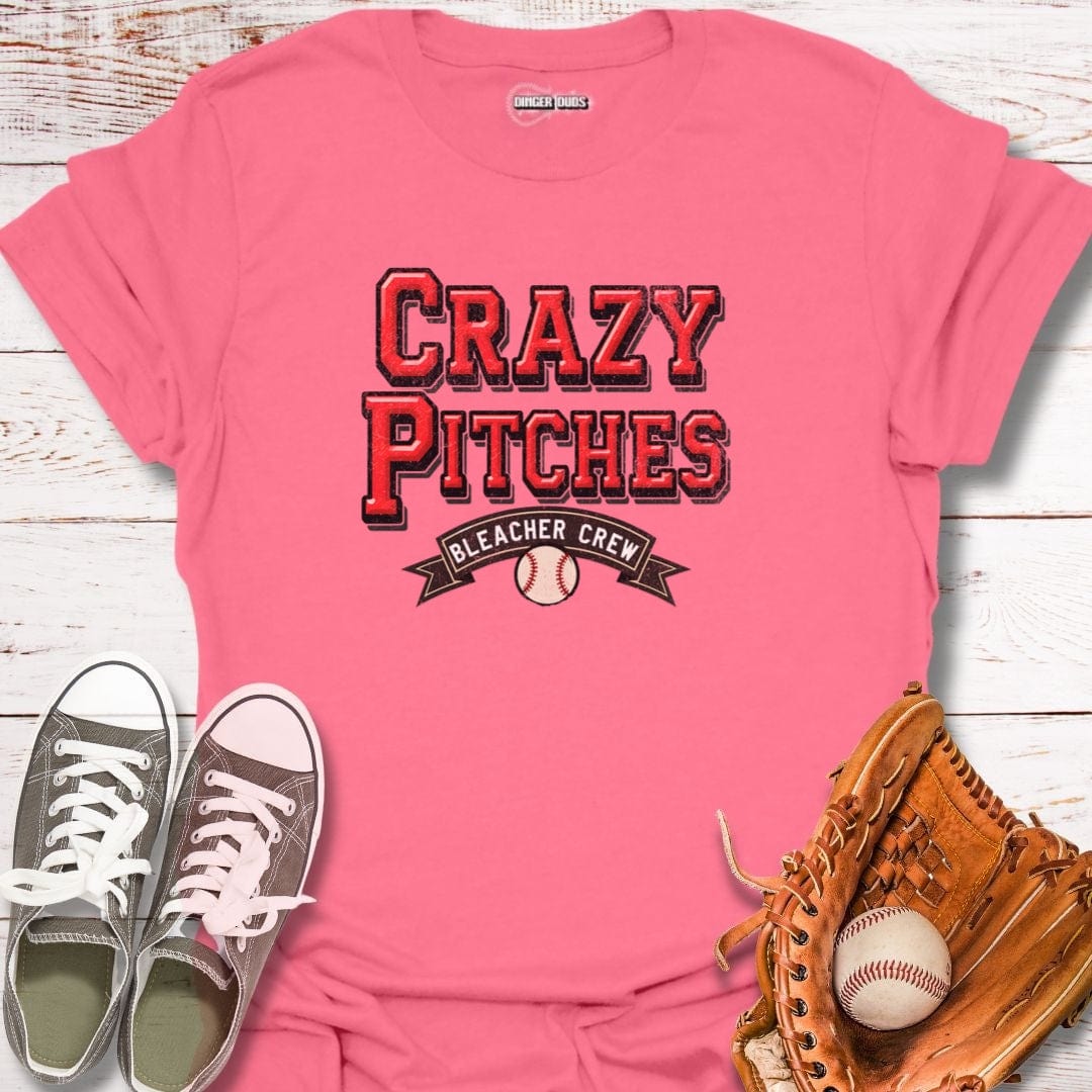 Crazy Pitches Bleacher Crew T-Shirt