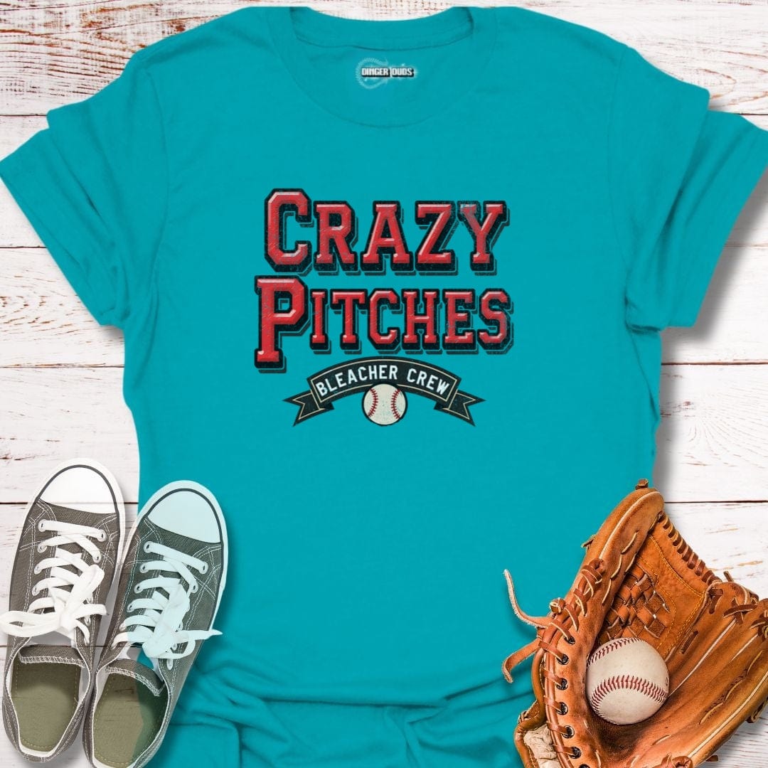 Crazy Pitches Bleacher Crew T-Shirt