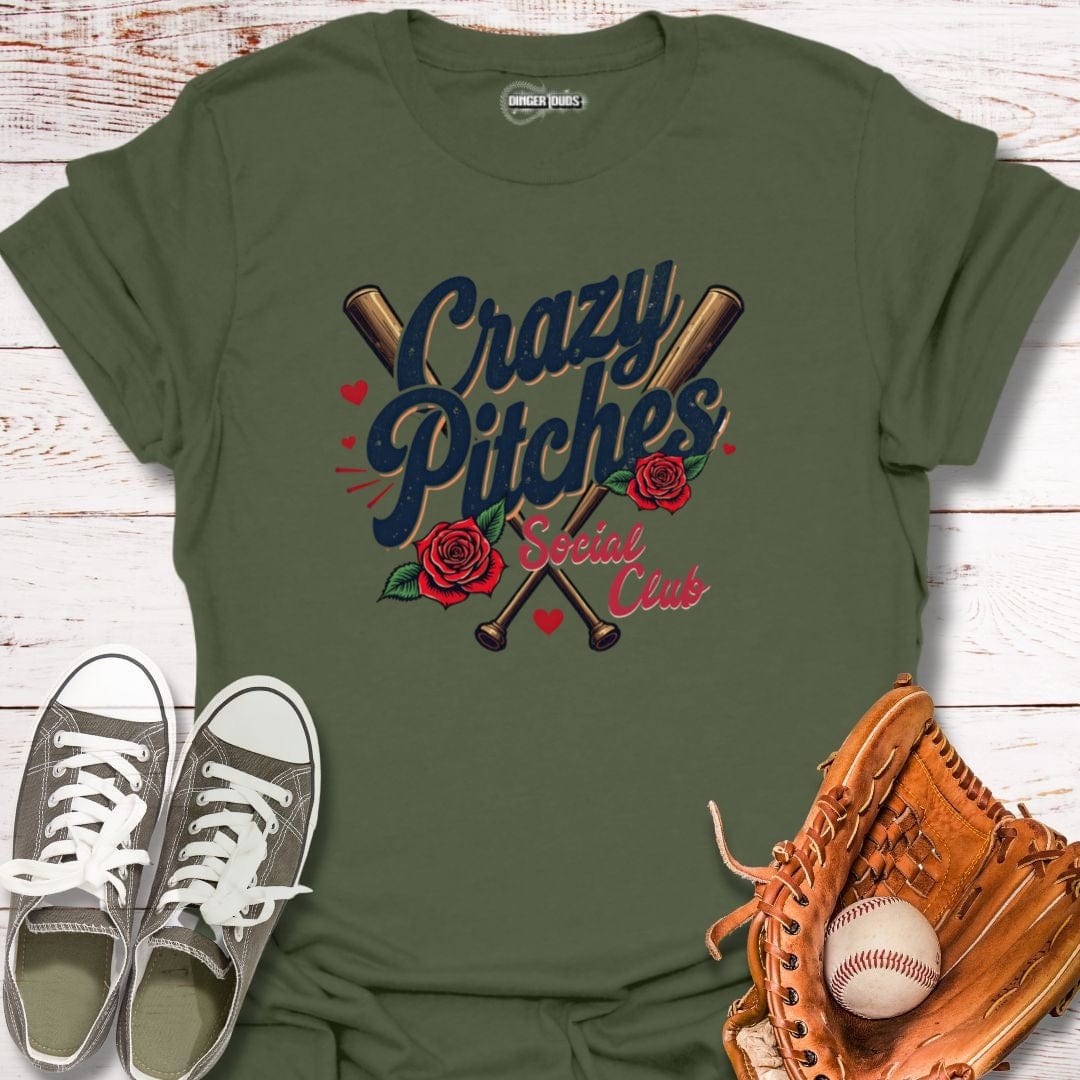 Crazy Pitches Social Club T-Shirt