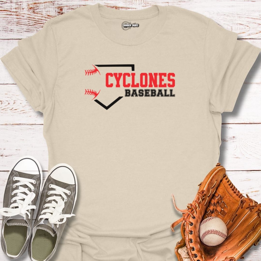 Custom Team Home Plate T-Shirt