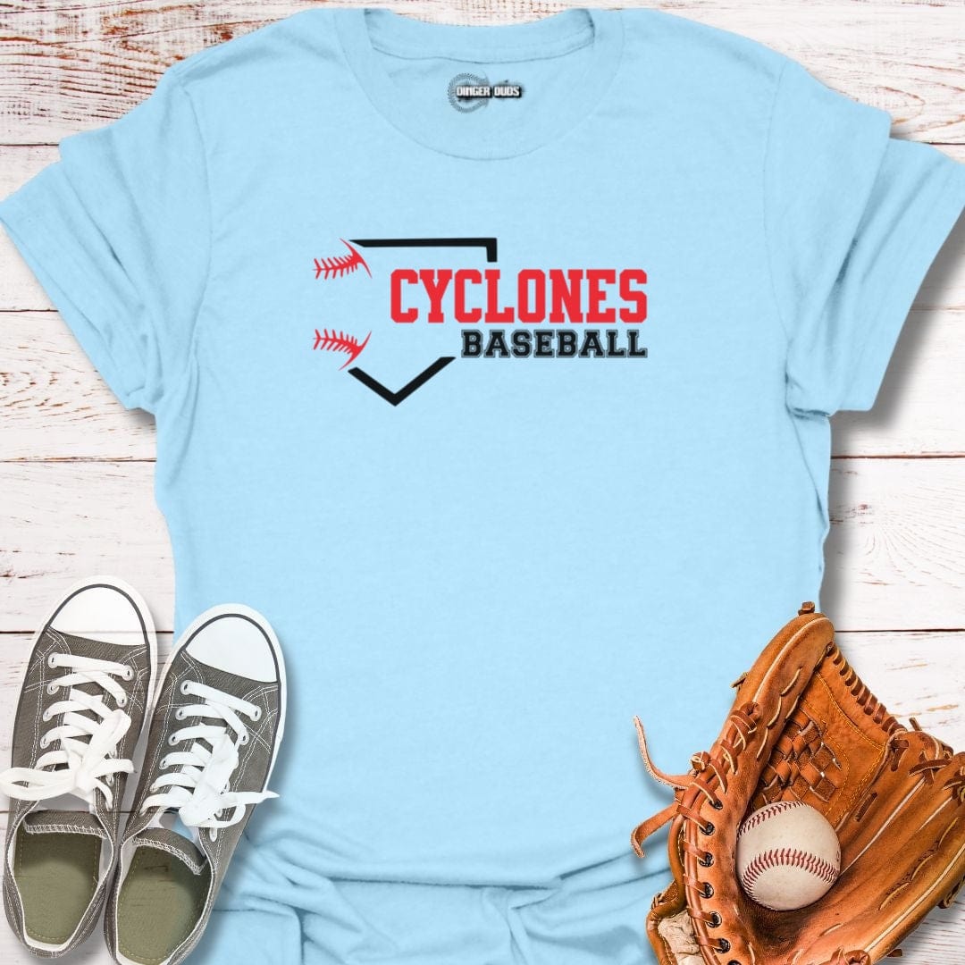 Custom Team Home Plate T-Shirt