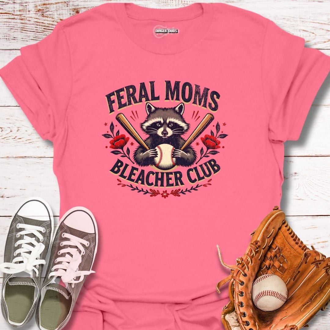 Feral Moms Bleacher Club -Flower Edition T-Shirt