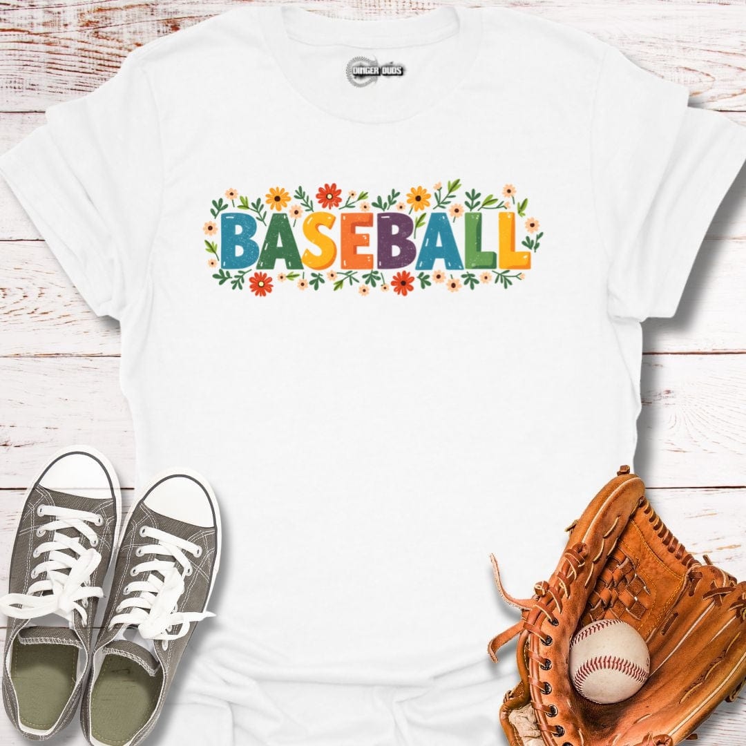 Baseball In Bloom T-Shirt
