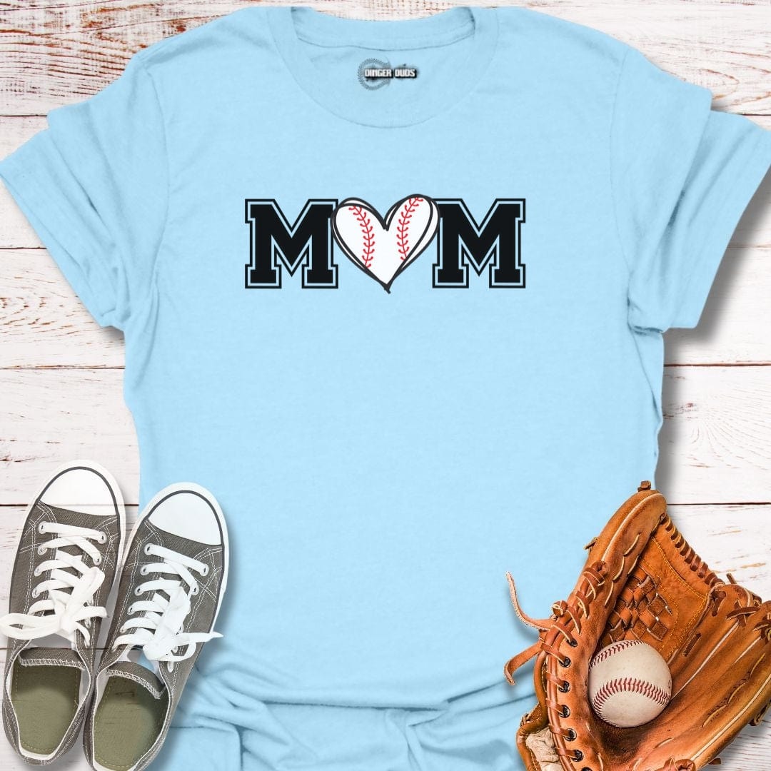 Heart Stitched Mom T-Shirt