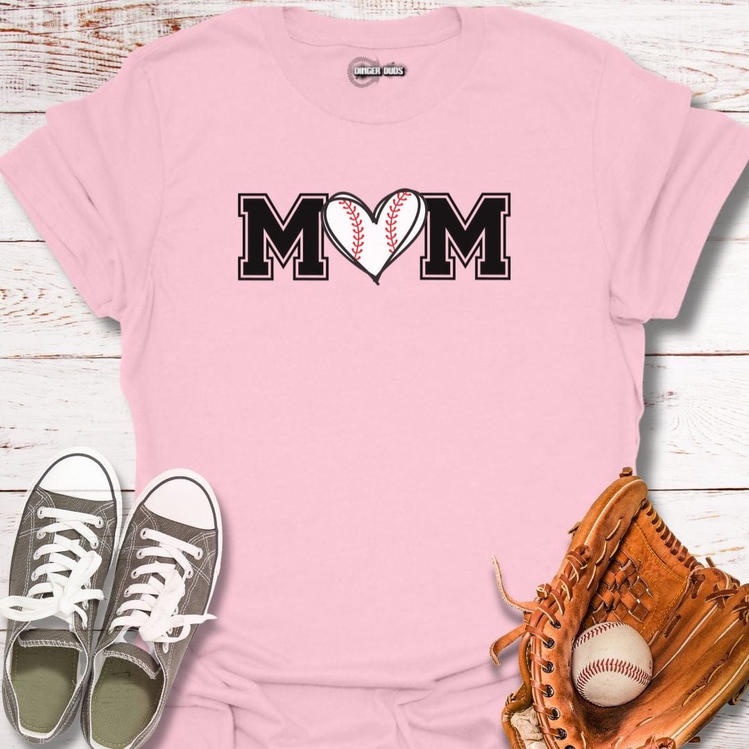 Heart Stitched Mom T-Shirt