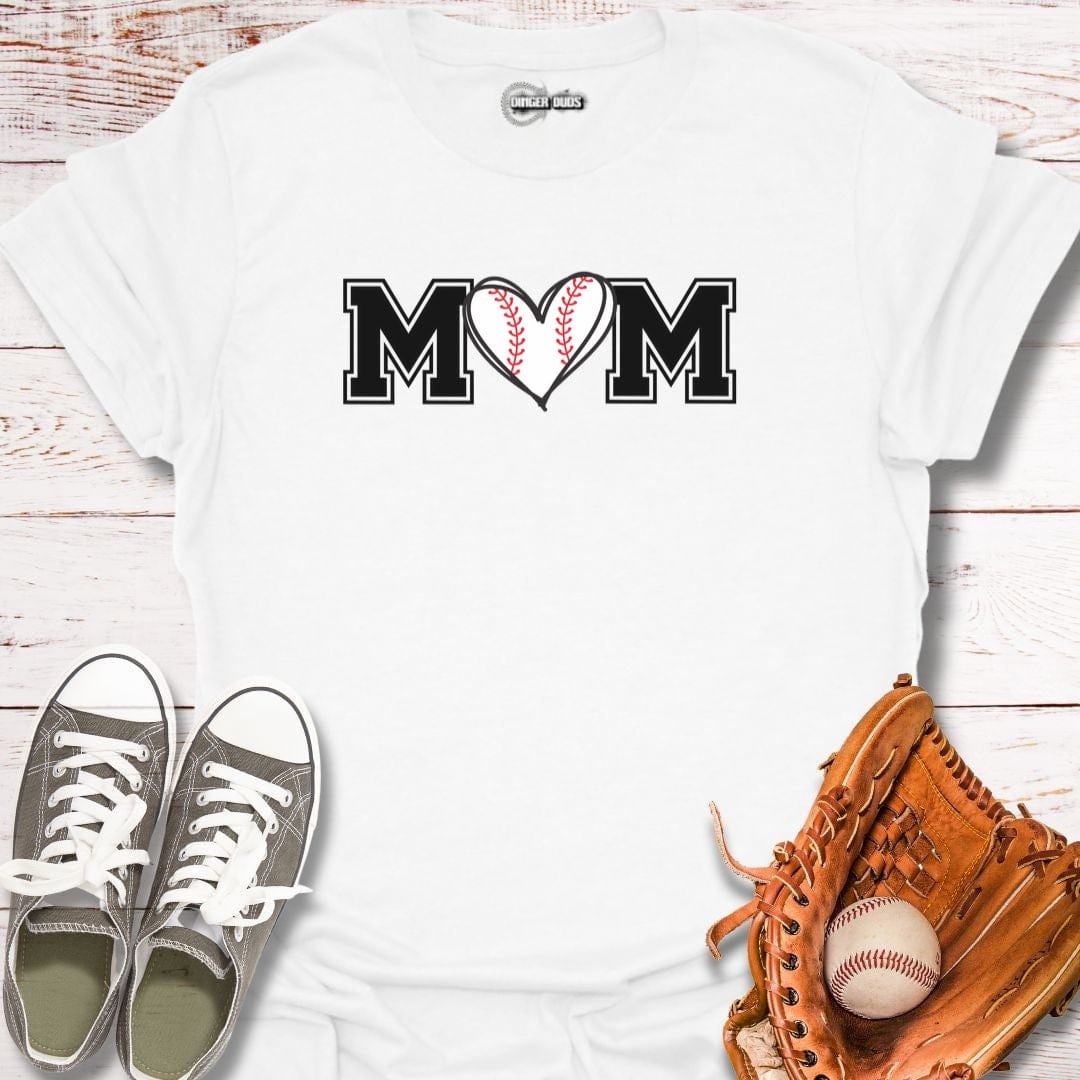 Heart Stitched Mom T-Shirt
