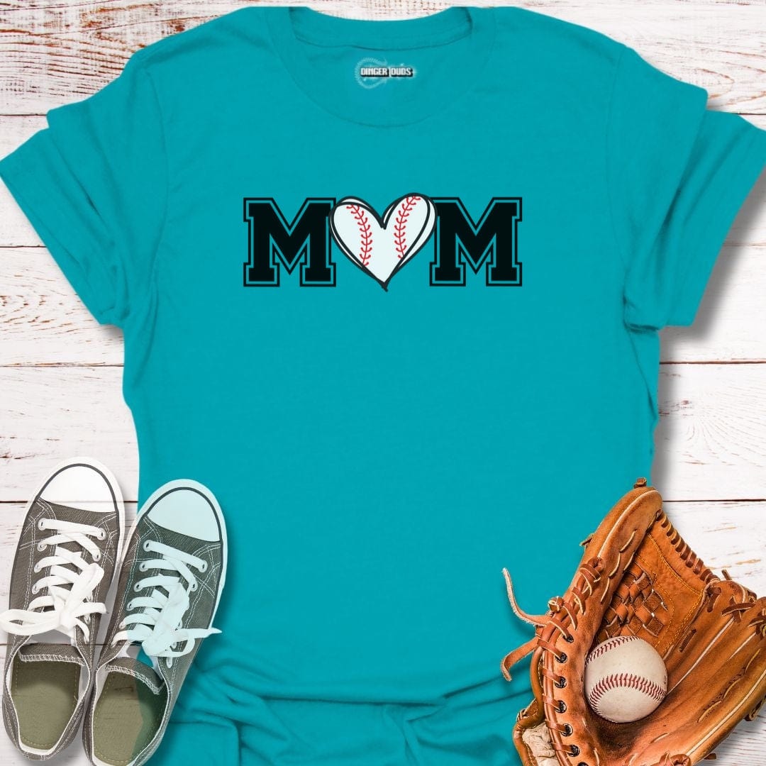Heart Stitched Mom T-Shirt
