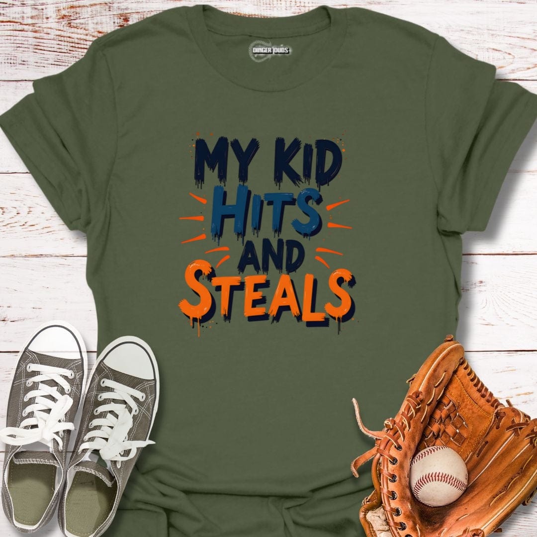 My Kid Hits and Steals T-Shirt