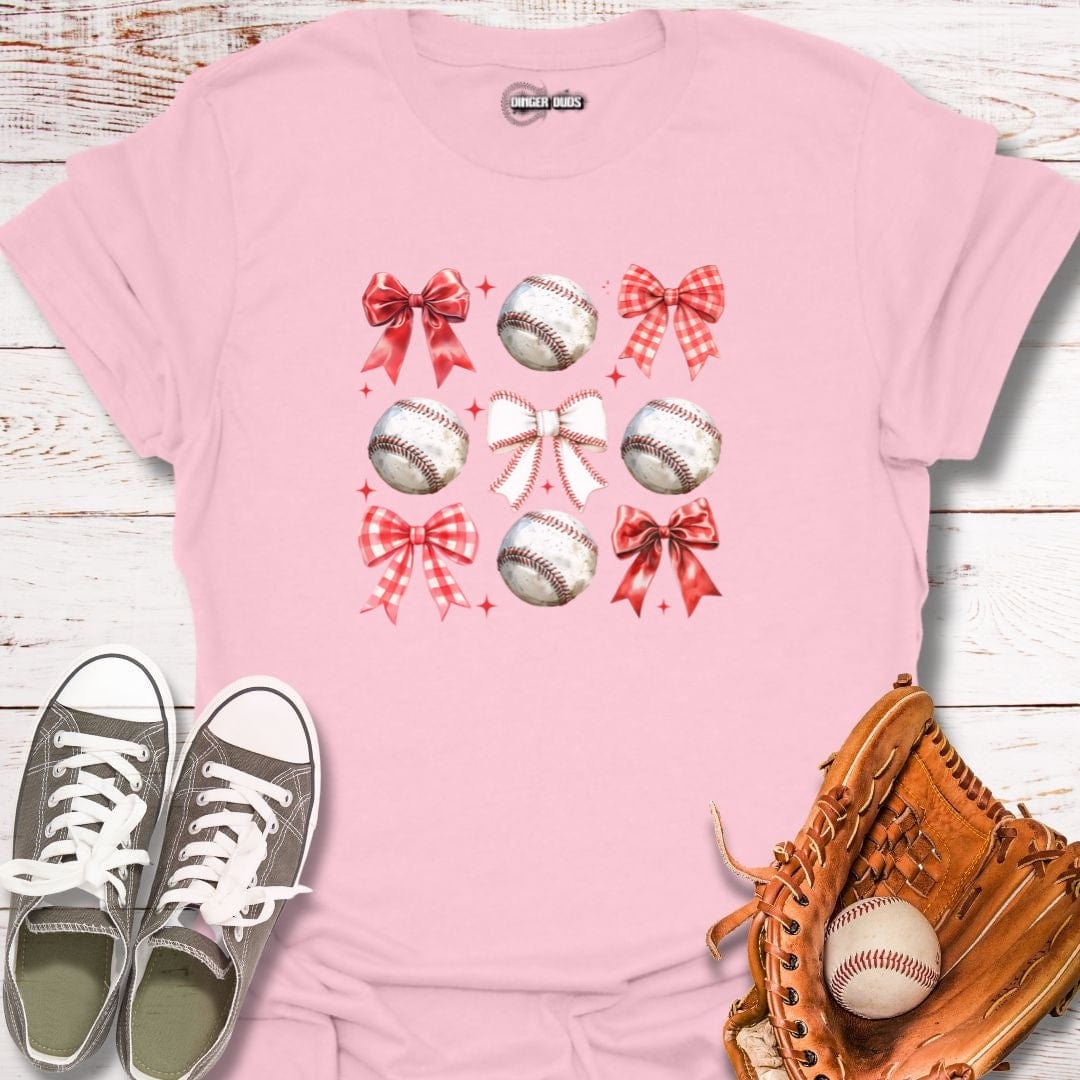 Bows & Baseballs T-Shirt