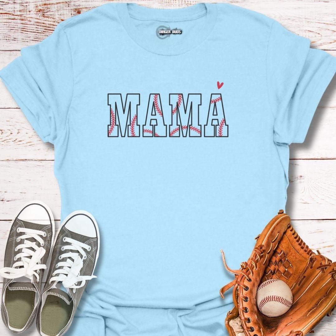 Stitched Mama Heart T-Shirt
