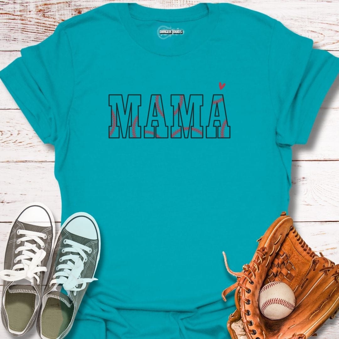 Stitched Mama Heart T-Shirt