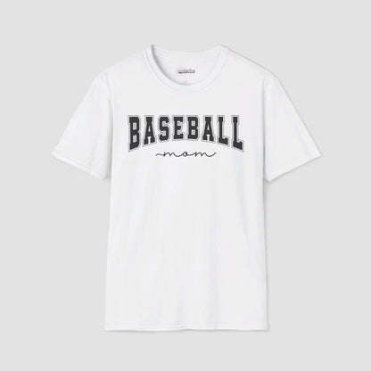 Collegiate Baseball Mom T-Shirt