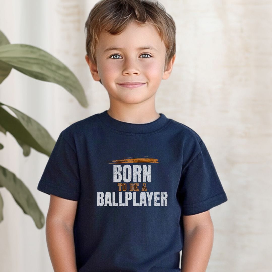 Born To Be A Ballplayer Toddler T-Shirt