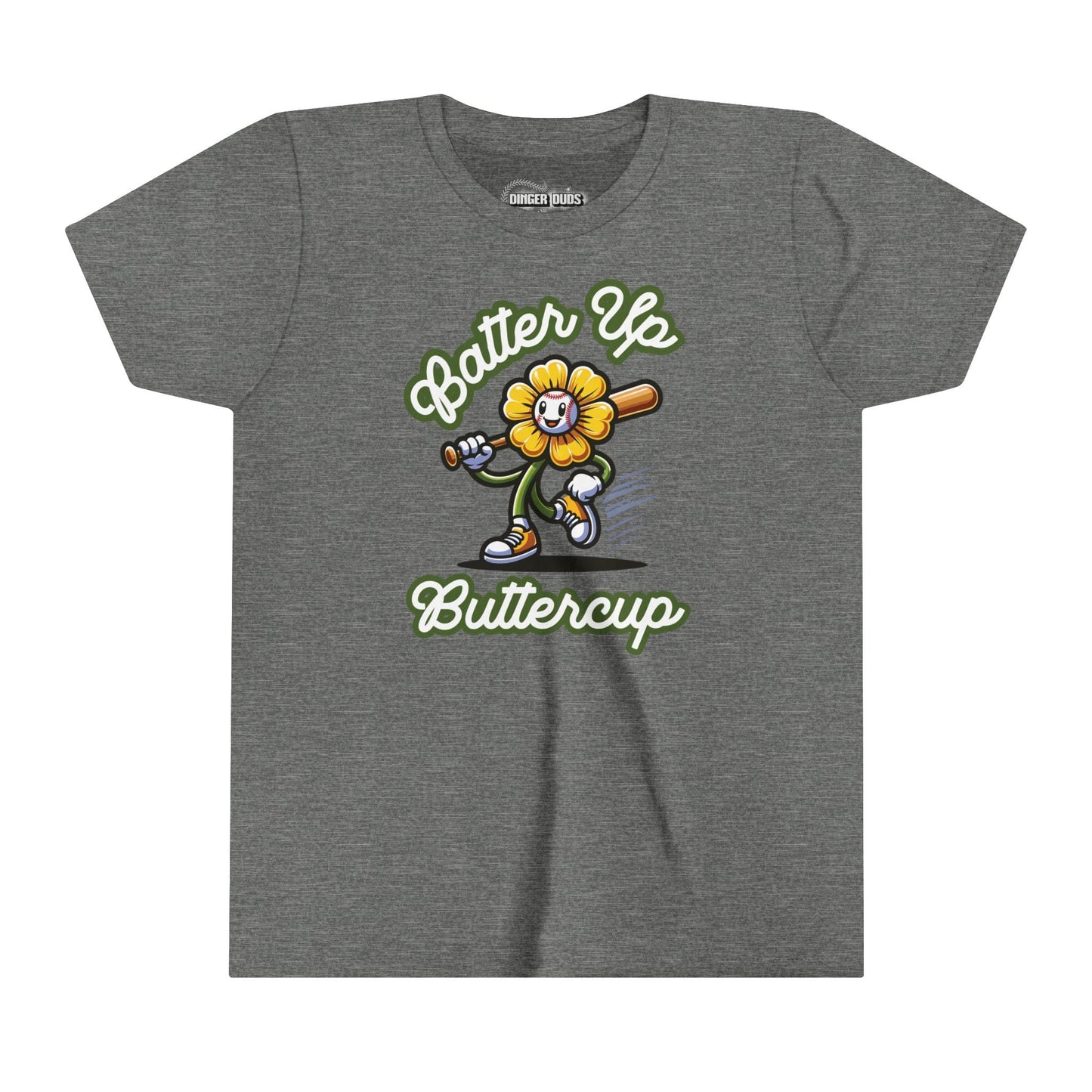 Batter Up Buttercup Youth T-Shirt