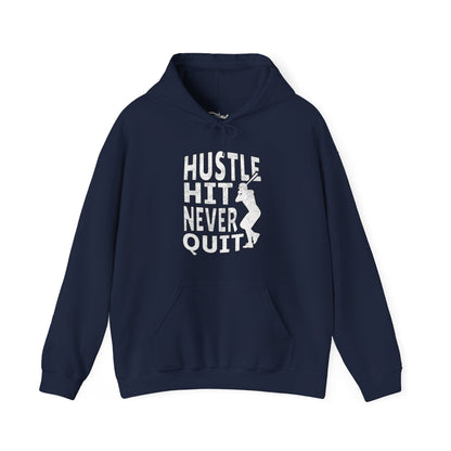 Hustle Hit Never Quit Hoodie