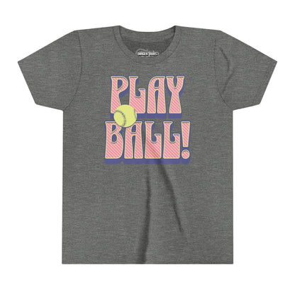 Play Ball Youth Softball T-Shirt