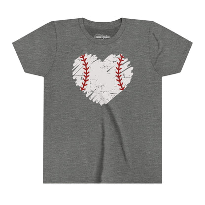 Baseball Heart Youth T-Shirt