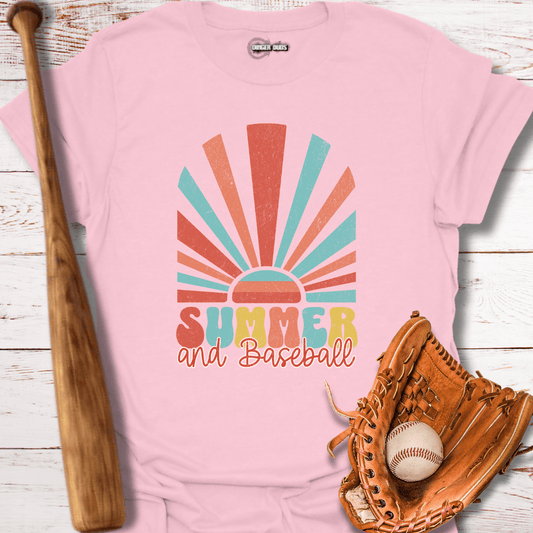 Summer and Baseball T-Shirt