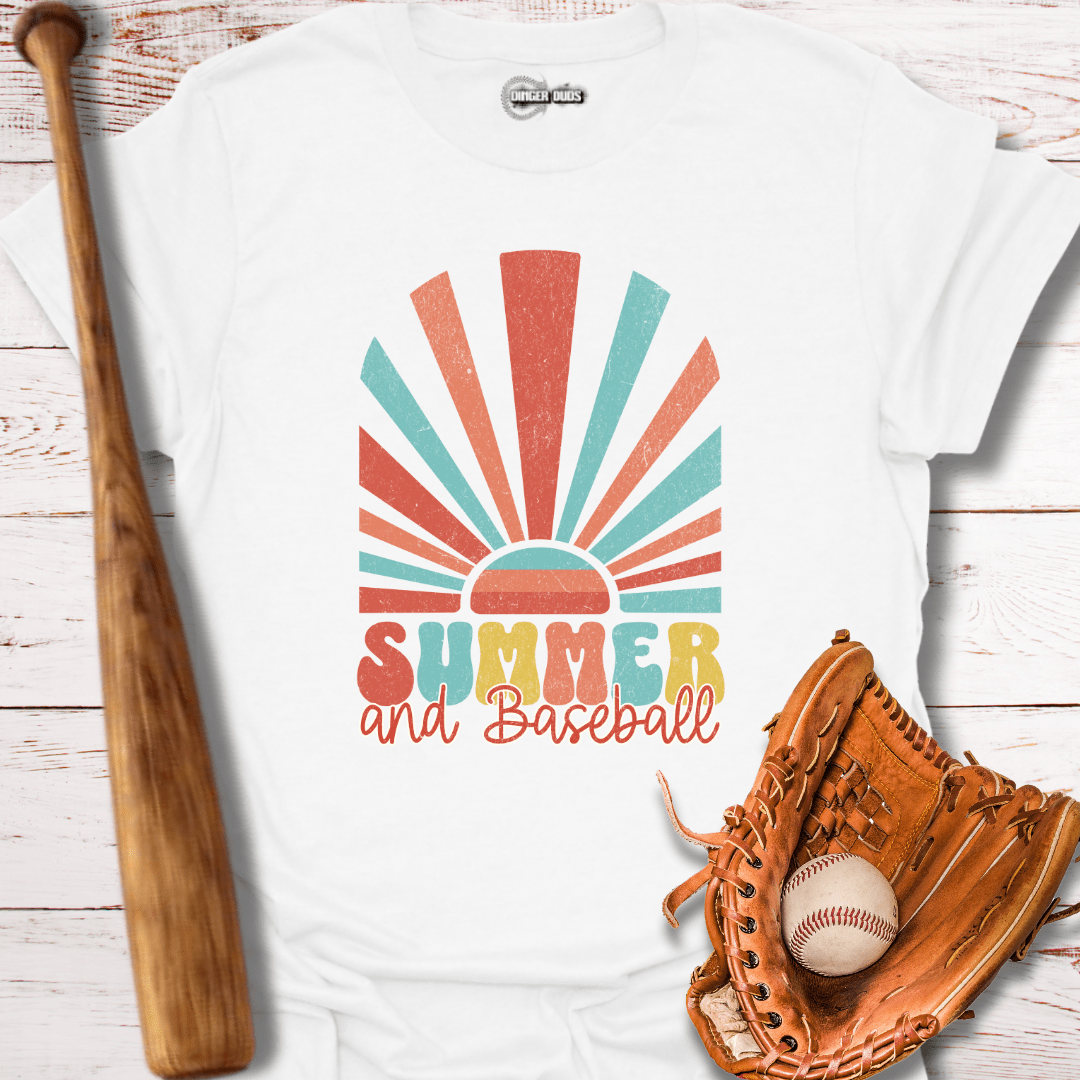 Summer and Baseball T-Shirt