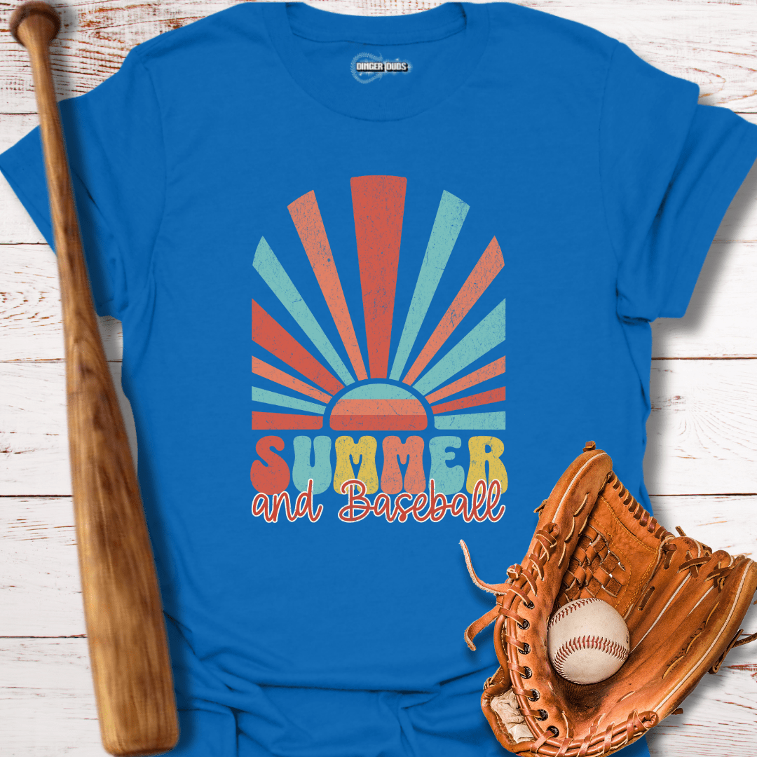 Summer and Baseball T-Shirt