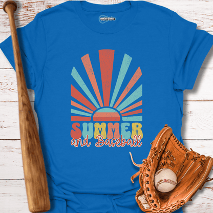 Summer and Baseball T-Shirt