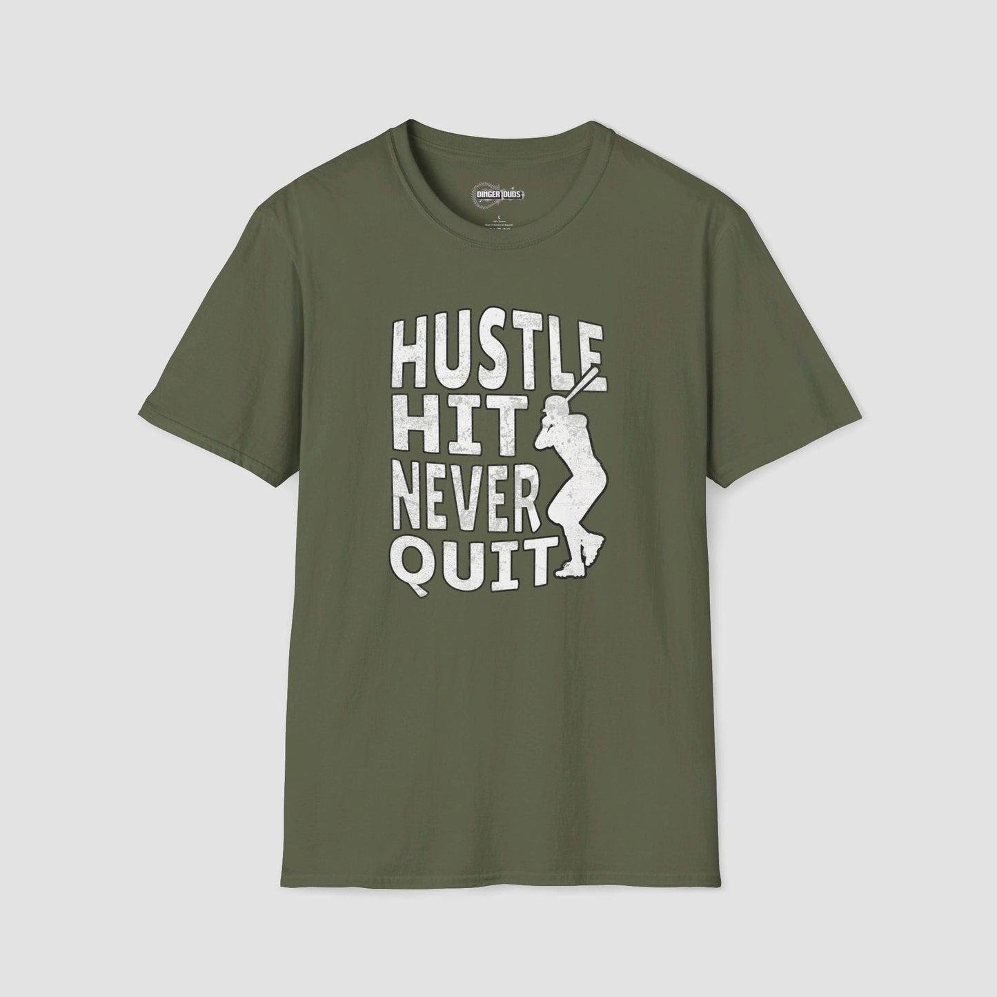 Hustle Hit Never Quit T-Shirt