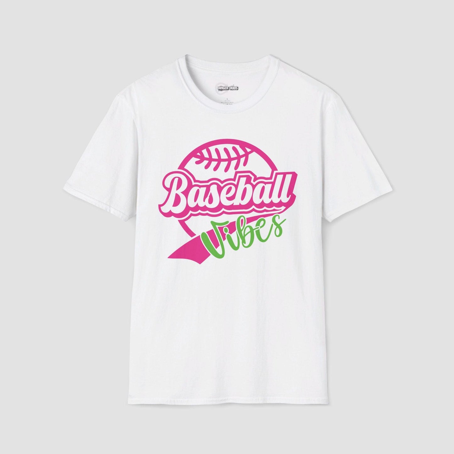 Neon Baseball Vibes T-Shirt